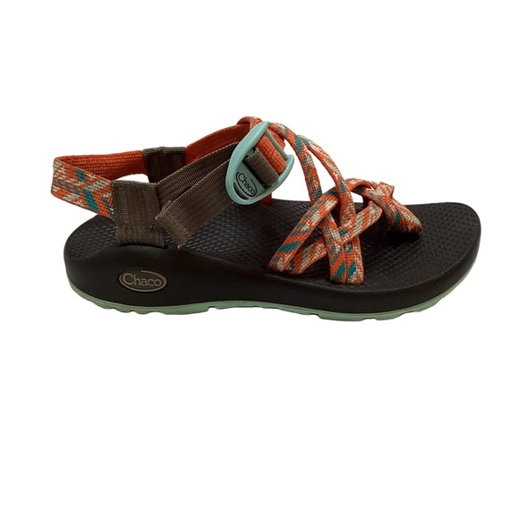 Chaco Shoes - Chaco ZX/2 Classic Hiking Sport Sandal in Tunnel Tango Orange Prism Sz 6
